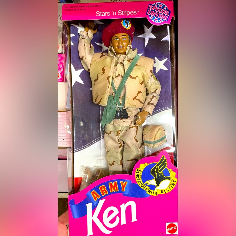 Army Ken -Stars and Stripes Addition